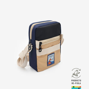 Morral Pasajito, funcional y sin desperdicio, hecho en Perú, urbano y sostenible, color negro y beige