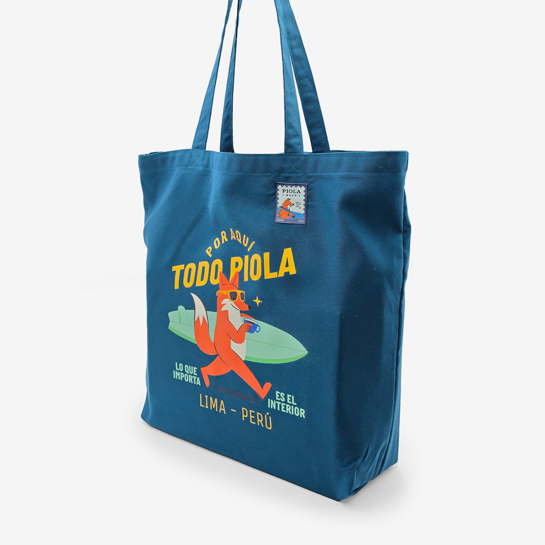 Tote Azul Piola