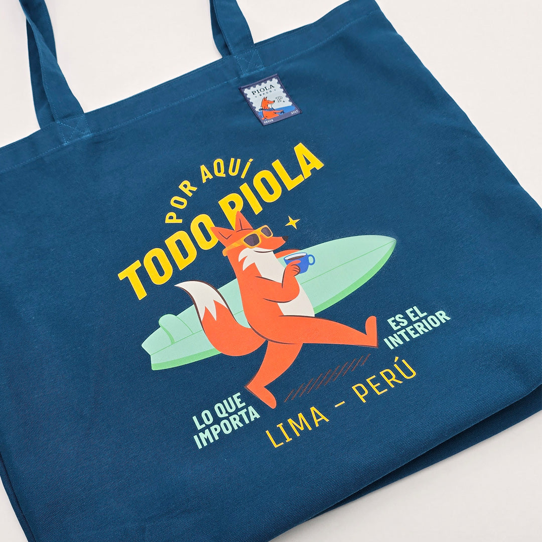 Tote Azul Piola