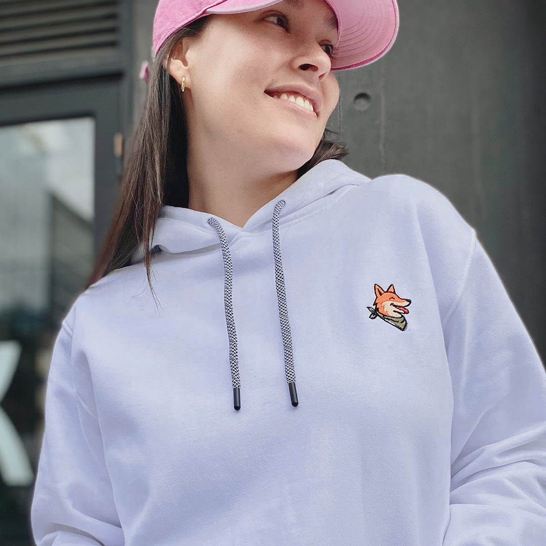 Hoodie Zorro Blanco