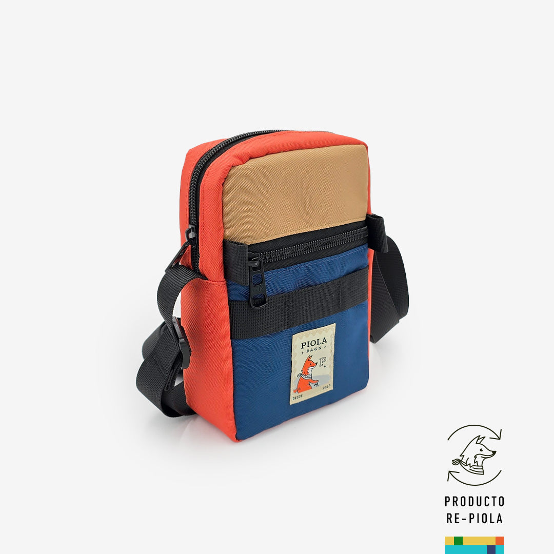 Pasajito Beige-Azul-Naranja