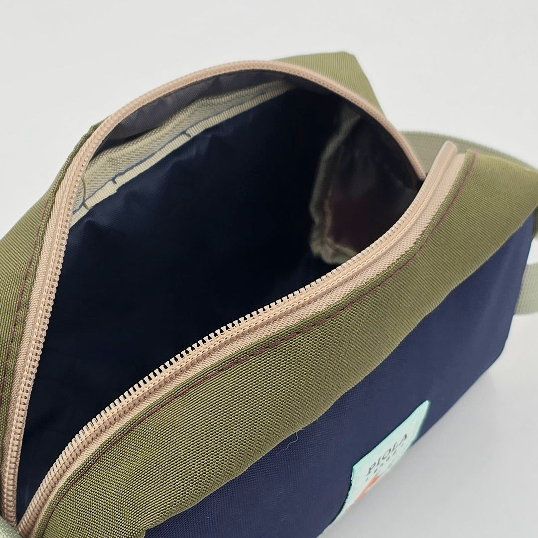 Neceser Brick Azul-Verde-Beige