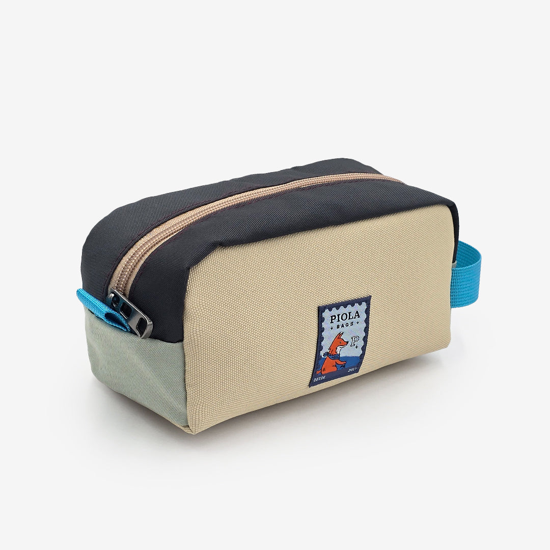 Neceser Brick Beige-Cemento-Gris