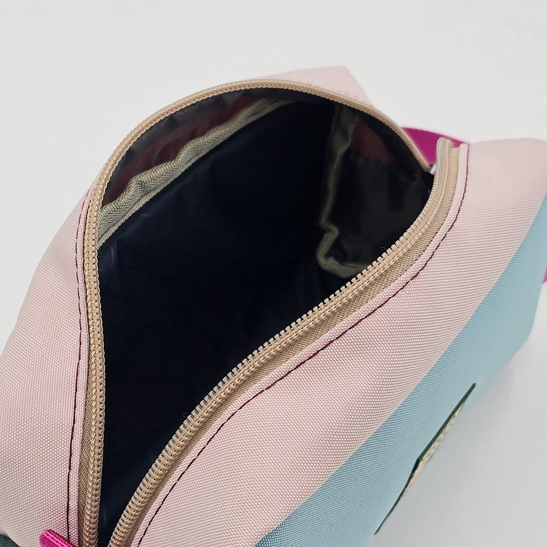 Neceser Brick Celeste-Rosa-Verde