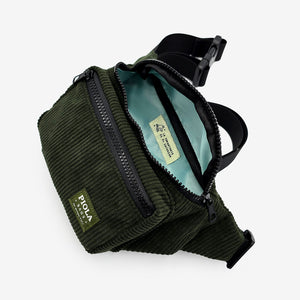 canguro jiron color verde pino abierto - práctico y cómodo para actividades urbanas. Piola Bags